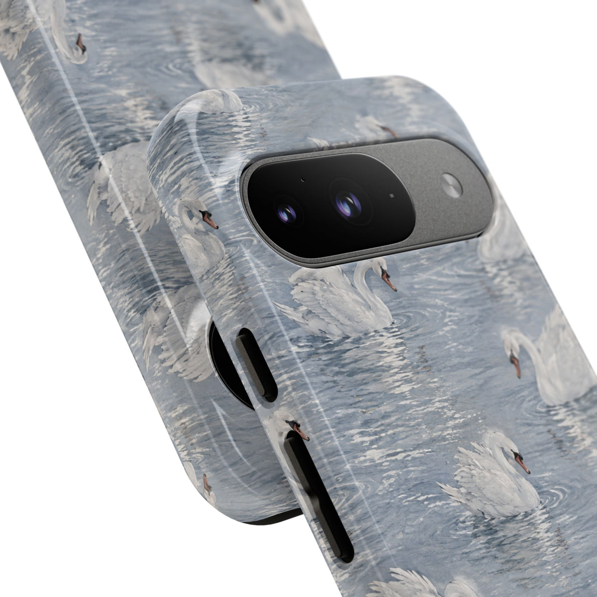 Swan Pattern Tough Case