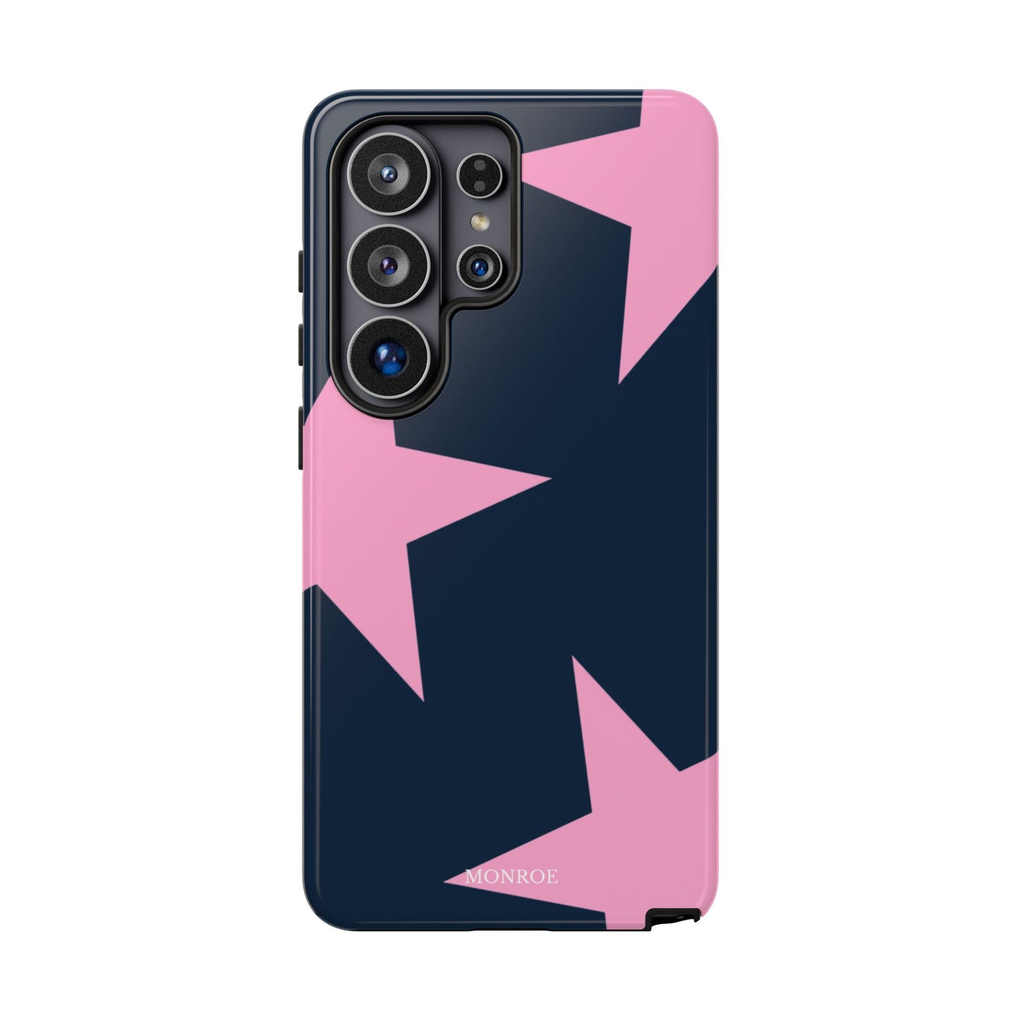 Navy & Pink Star Tough Cover