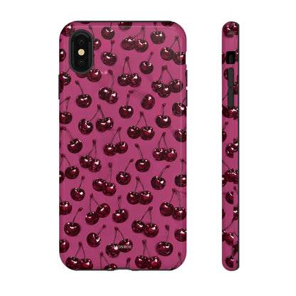 Burgundy Cherries Tough Case