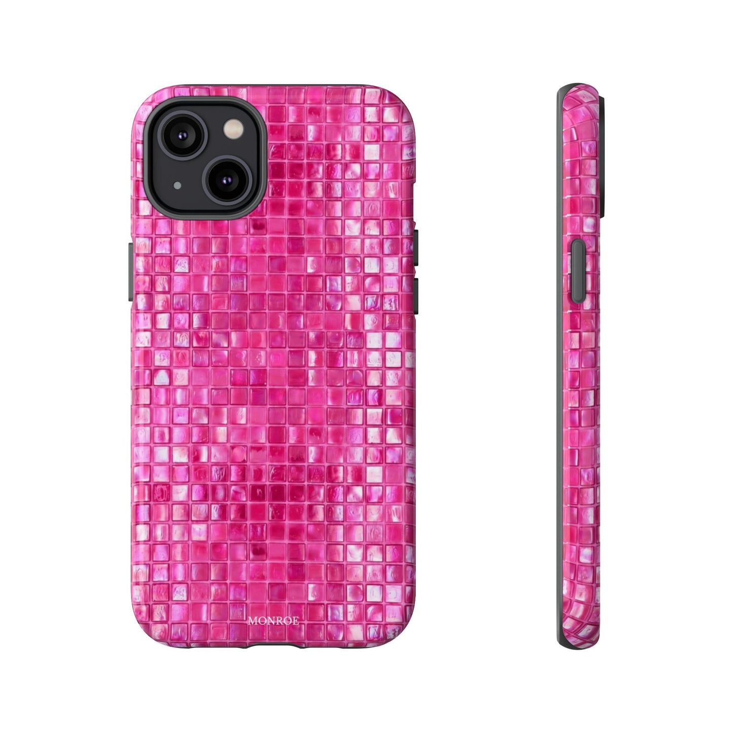 Hot Pink Mosaic Tough Case