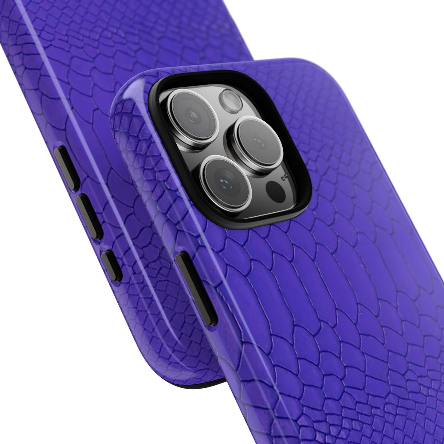 Dark Purple Snake Tough Case
