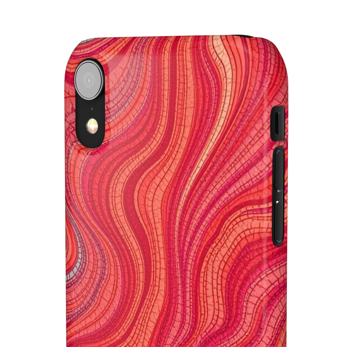 Retro Wavy Red Case