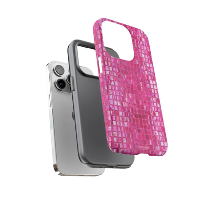 Hot Pink Mosaic Tough Case