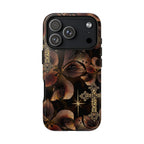 Floral Cross Pattern Tough Case