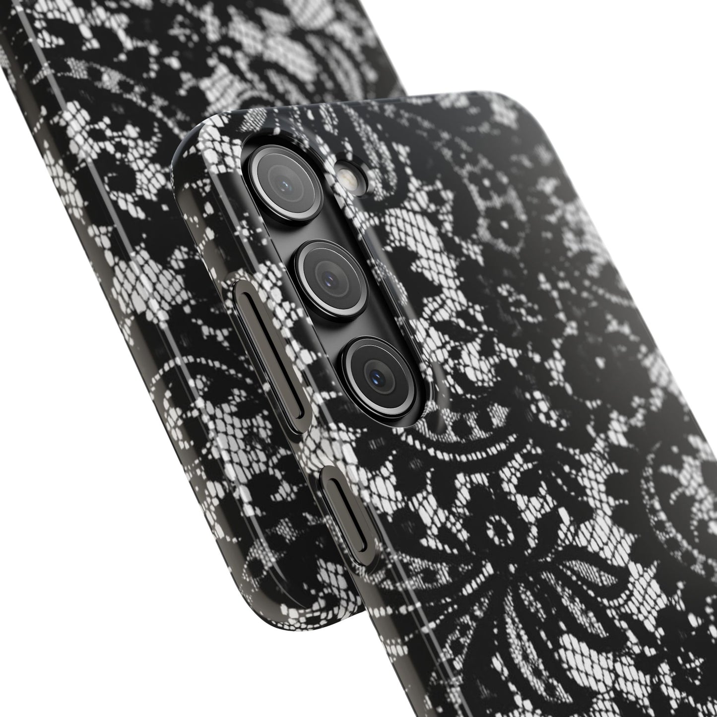 Black Lace Elegant Pattern Case