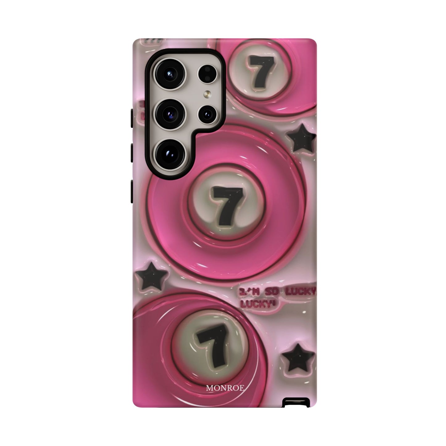 Pink Lucky 7 Tough Case