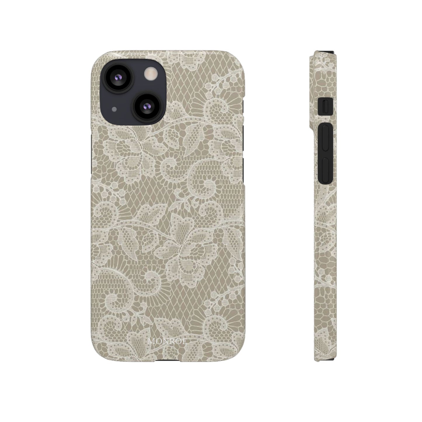 Vintage Beige Lace Case