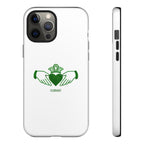 Irish Claddagh Symbol Green Tough Case