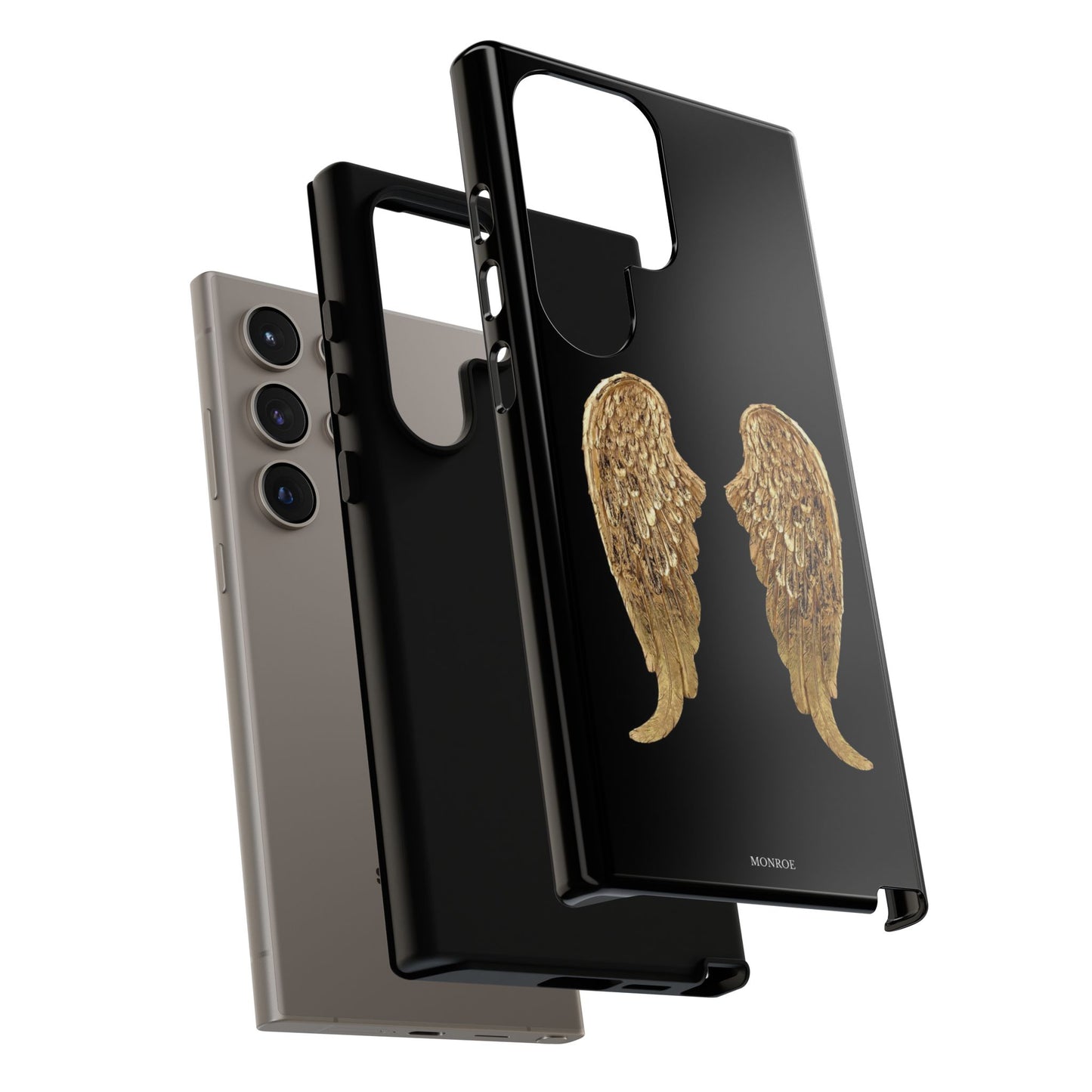 Gold Angel Wings Tough Case