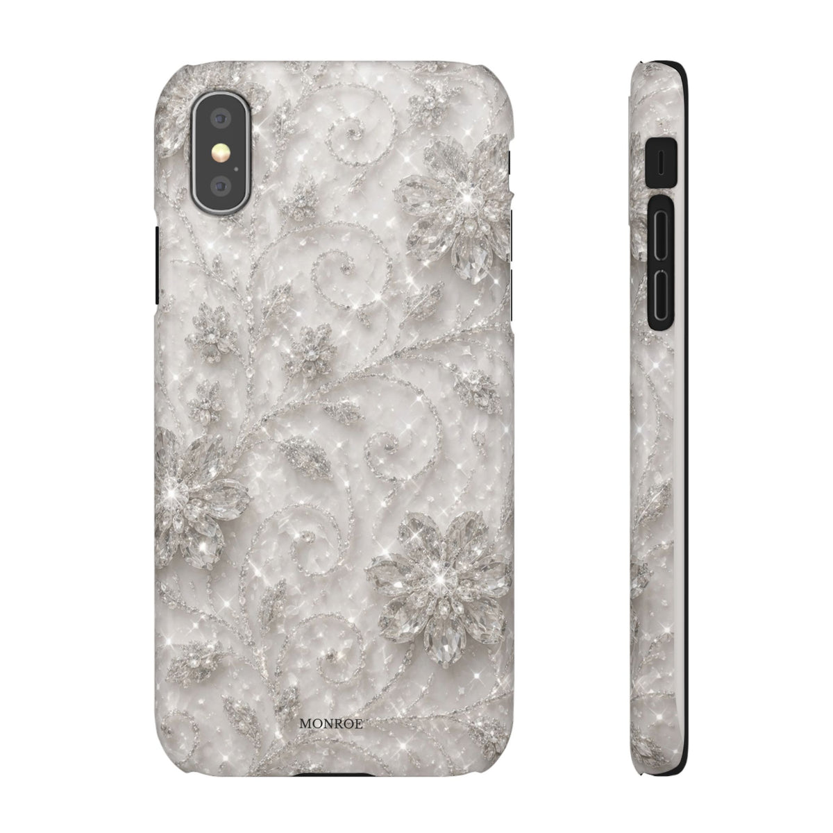 Glittery Floral Case