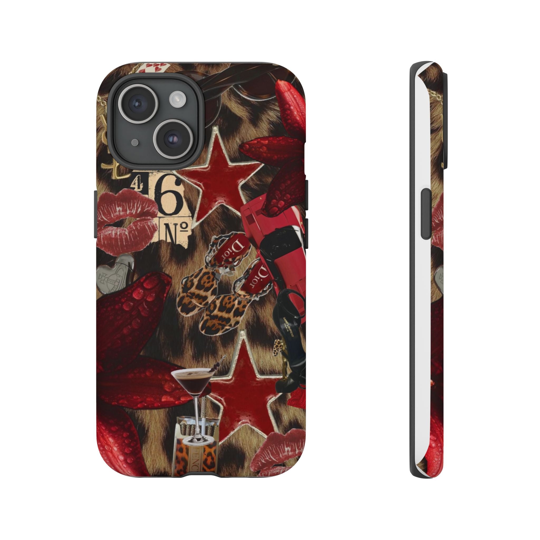 Cheetah Red Phone Case