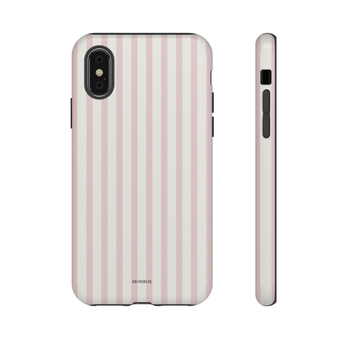 Light Pink Stripe Tough Phone Case
