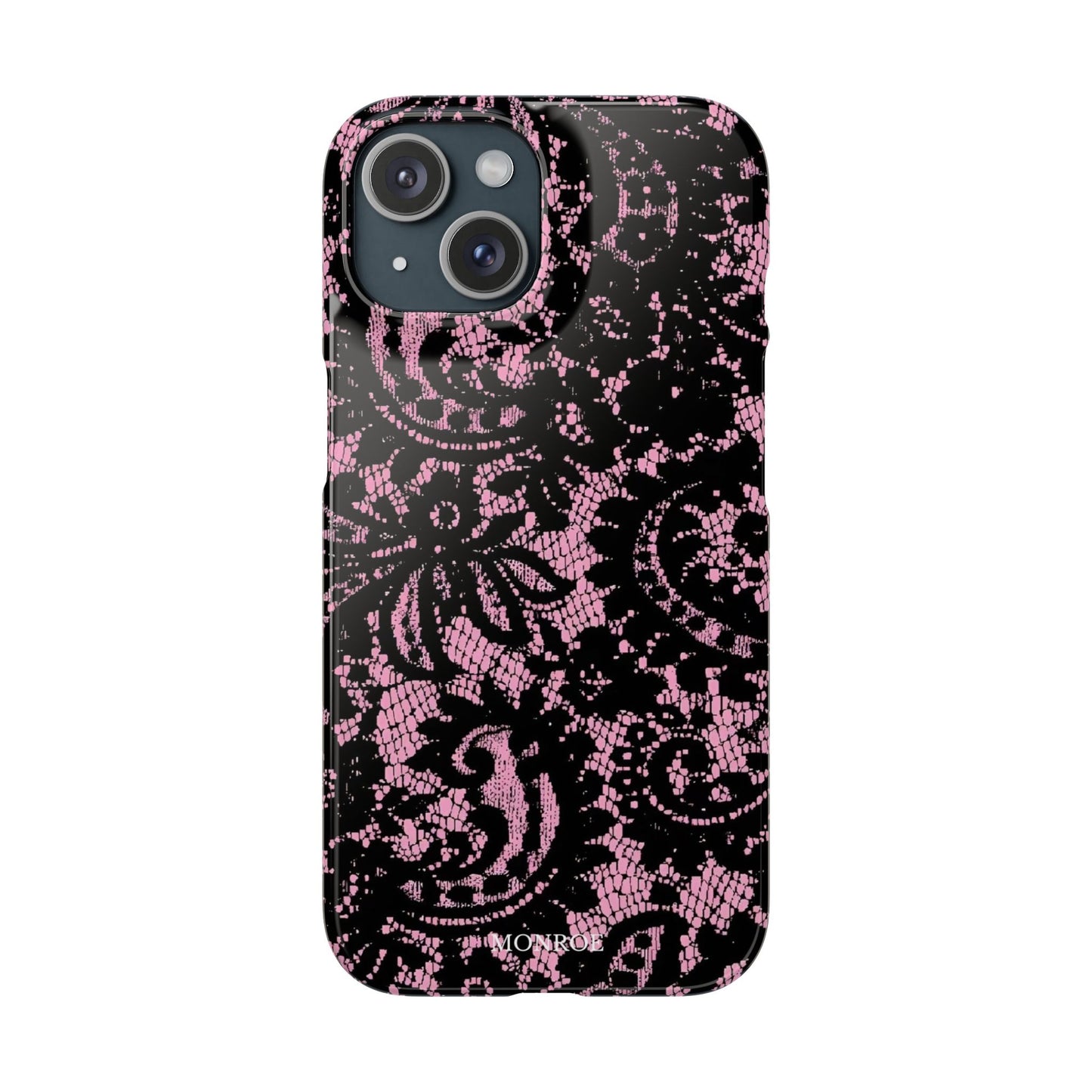 Pink Lace Pattern Case