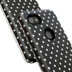 Black Polka Dot Phone Case