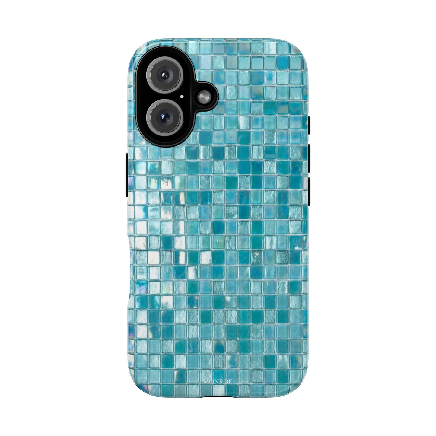 Hot Blue Mosaic Tile Tough Case