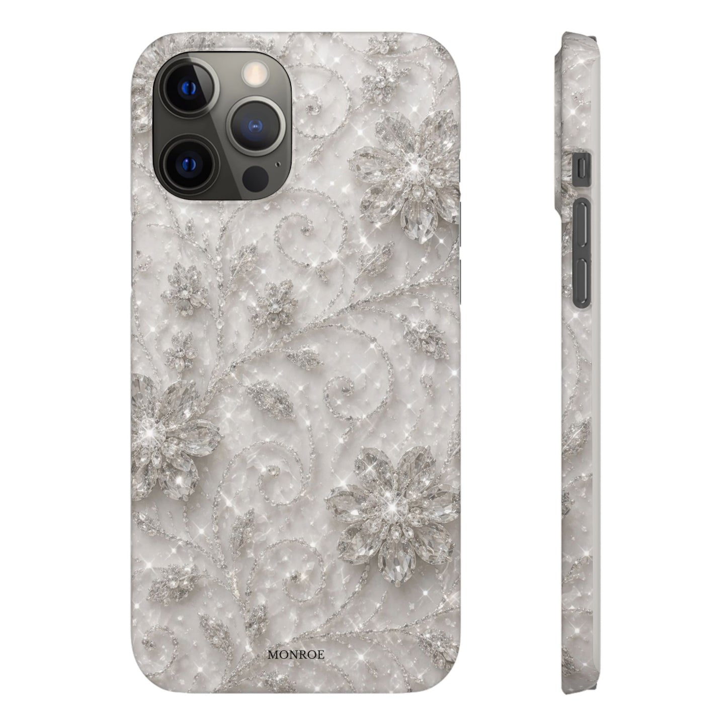 Glittery Floral Case