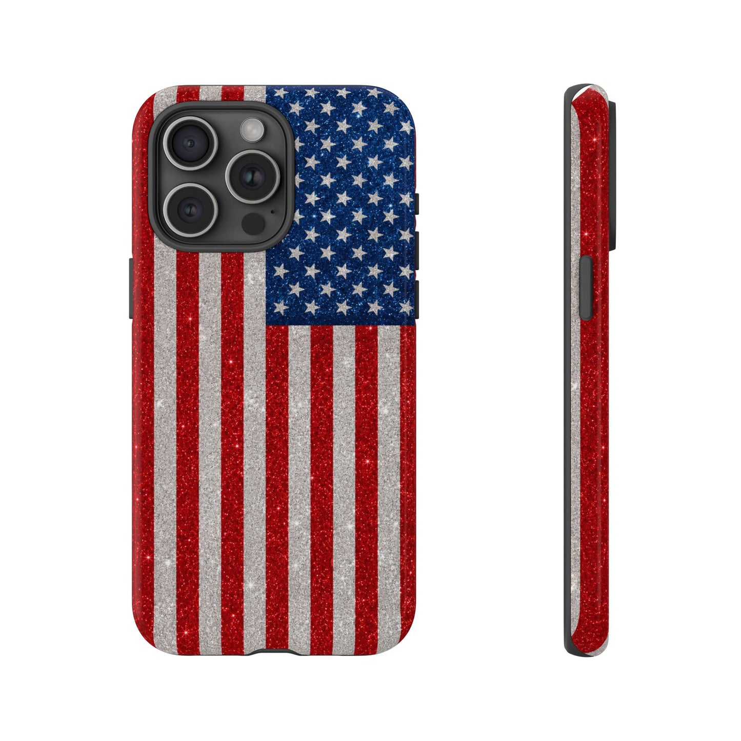 America Glitter Tough Case