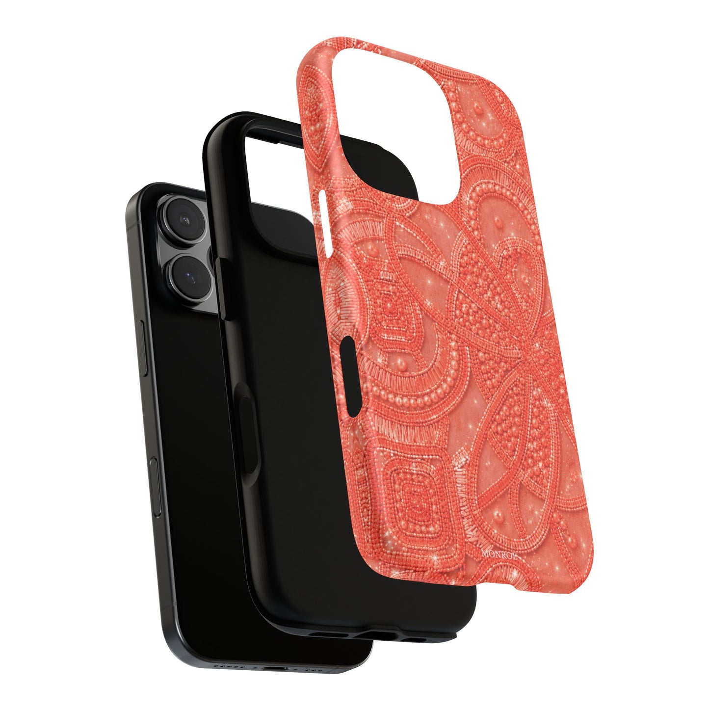 Coral Lace Tough Case