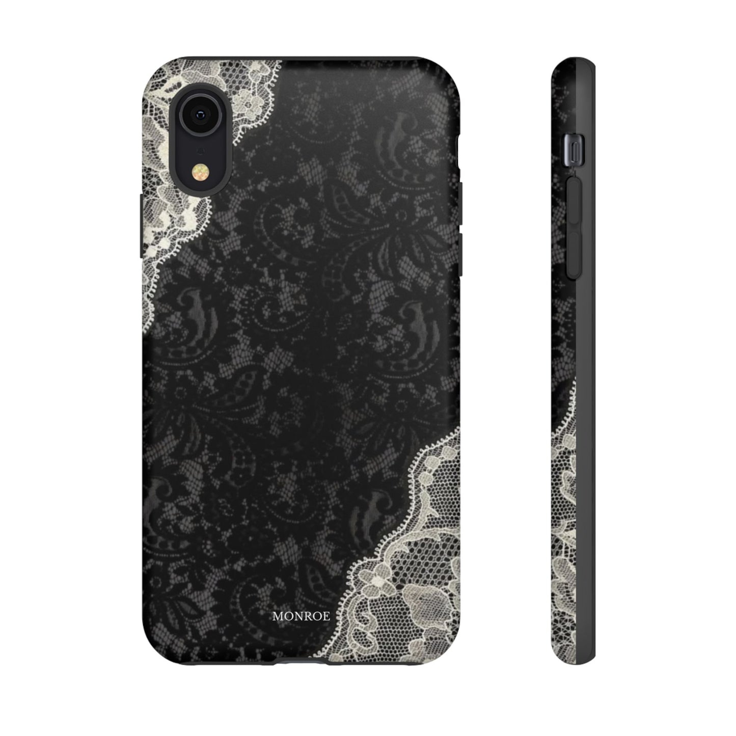 Black & White Edged Tough Case