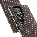 Brown Polka Phone Case