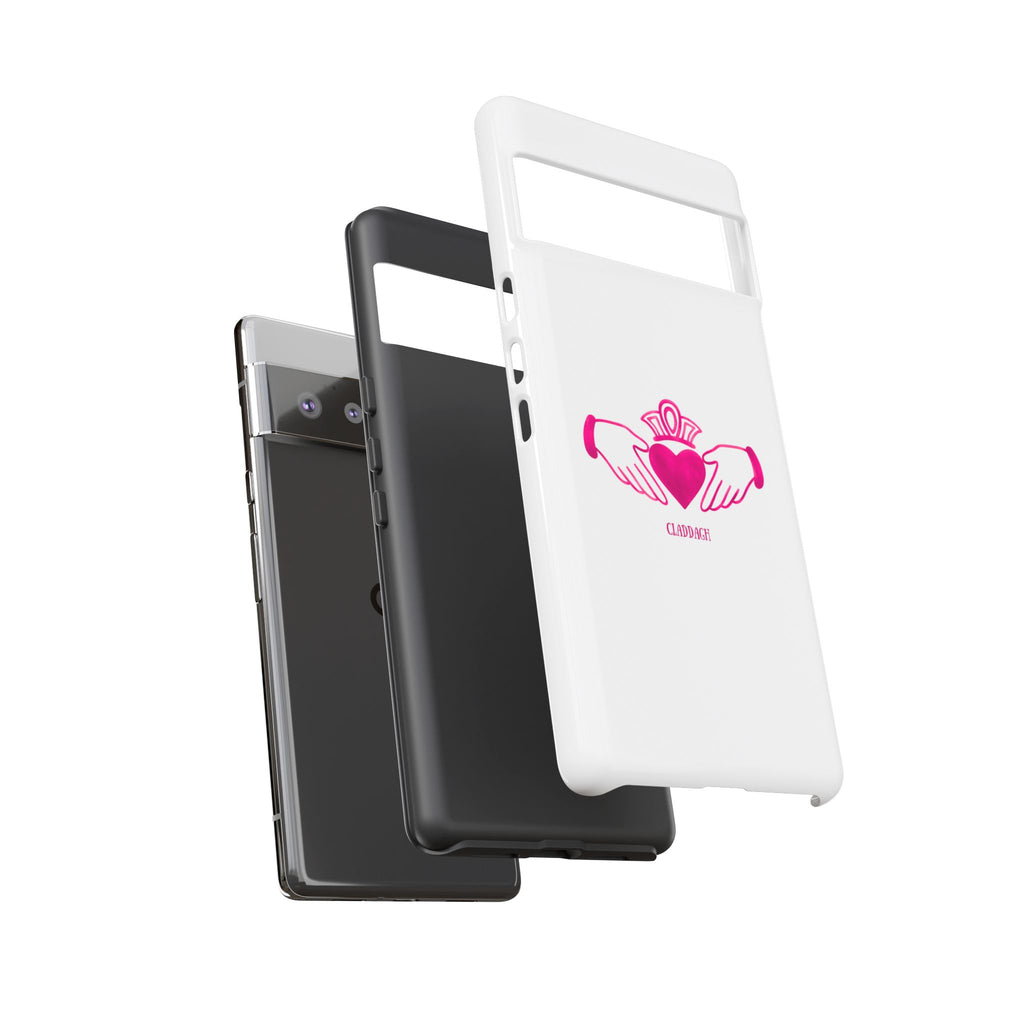Pink Irish Claddagh Symbol Tough Phone Case