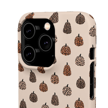 Leopard Pumpkin Case