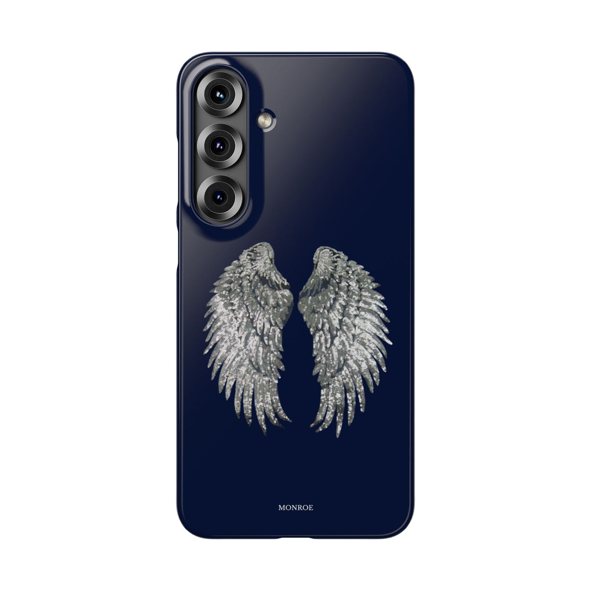 Navy Angel Wings Case