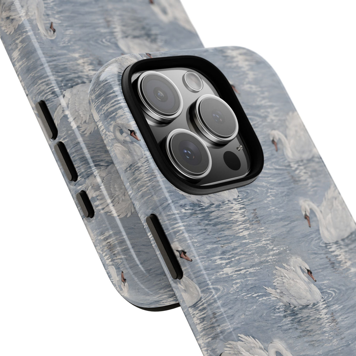 Swan Pattern Tough Case