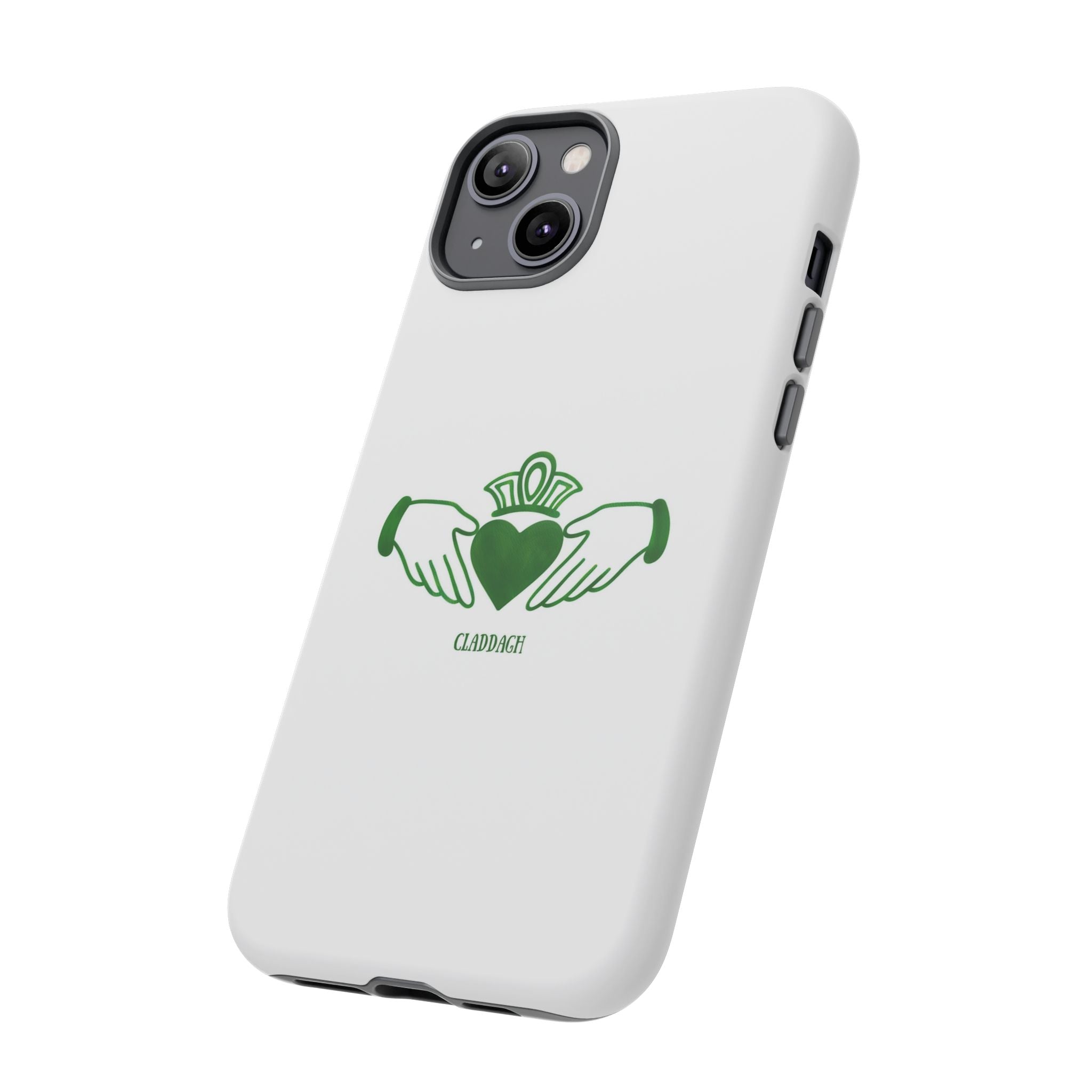 Irish Claddagh Symbol Green Tough Case