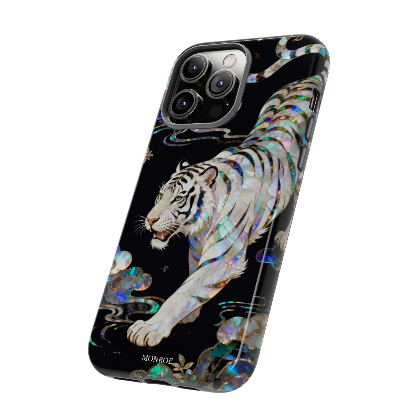 Iridescent White Tiger Tough Case