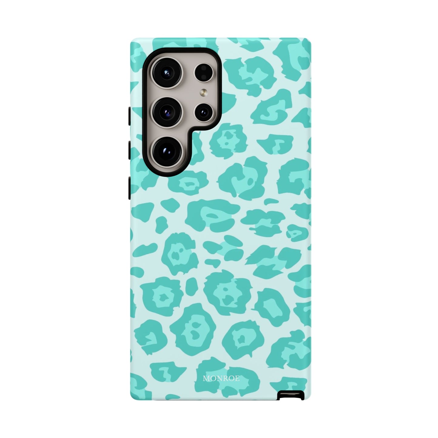 Teal Leopard Tough Case