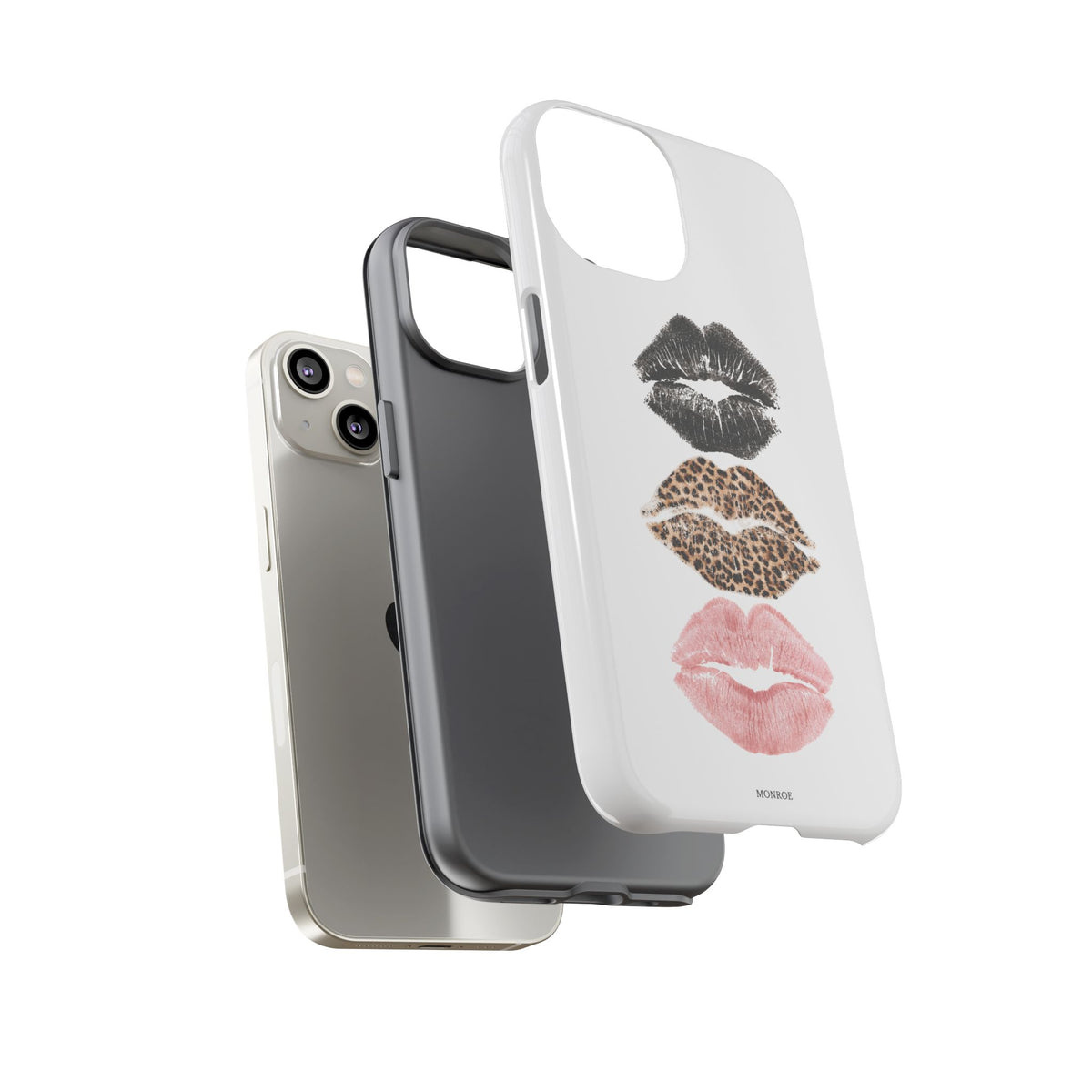 Leopard Glam Lip Tough Case