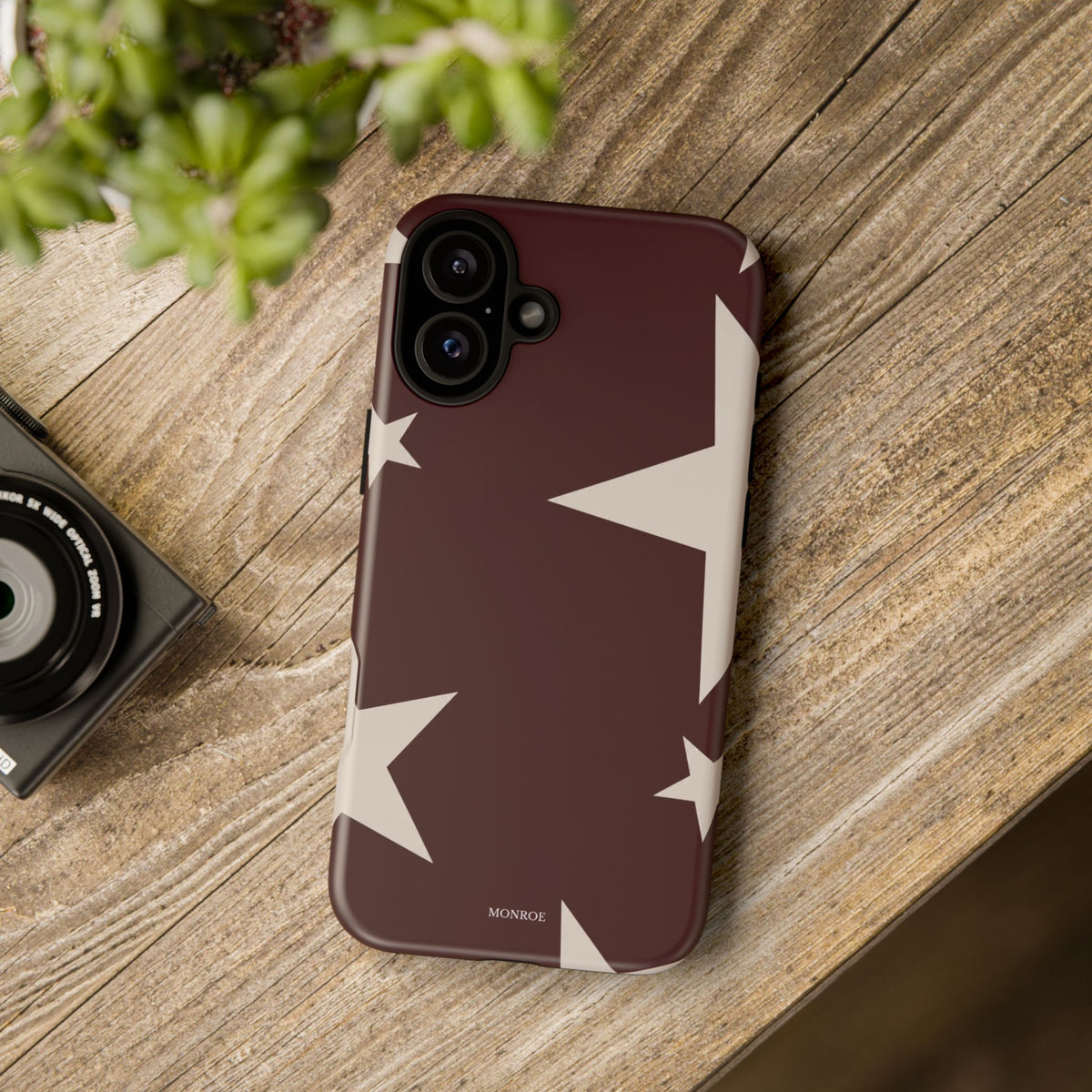 Burgundy Stars Tough Case