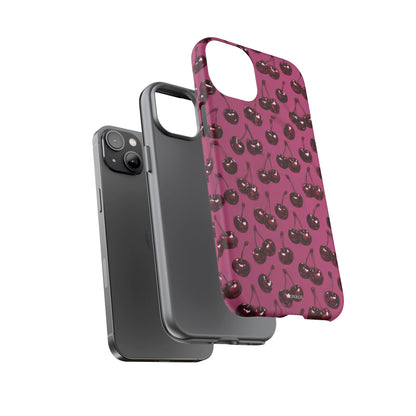Burgundy Cherries Tough Case