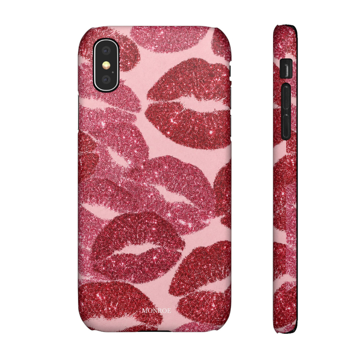 Pink Glitter Kiss Case