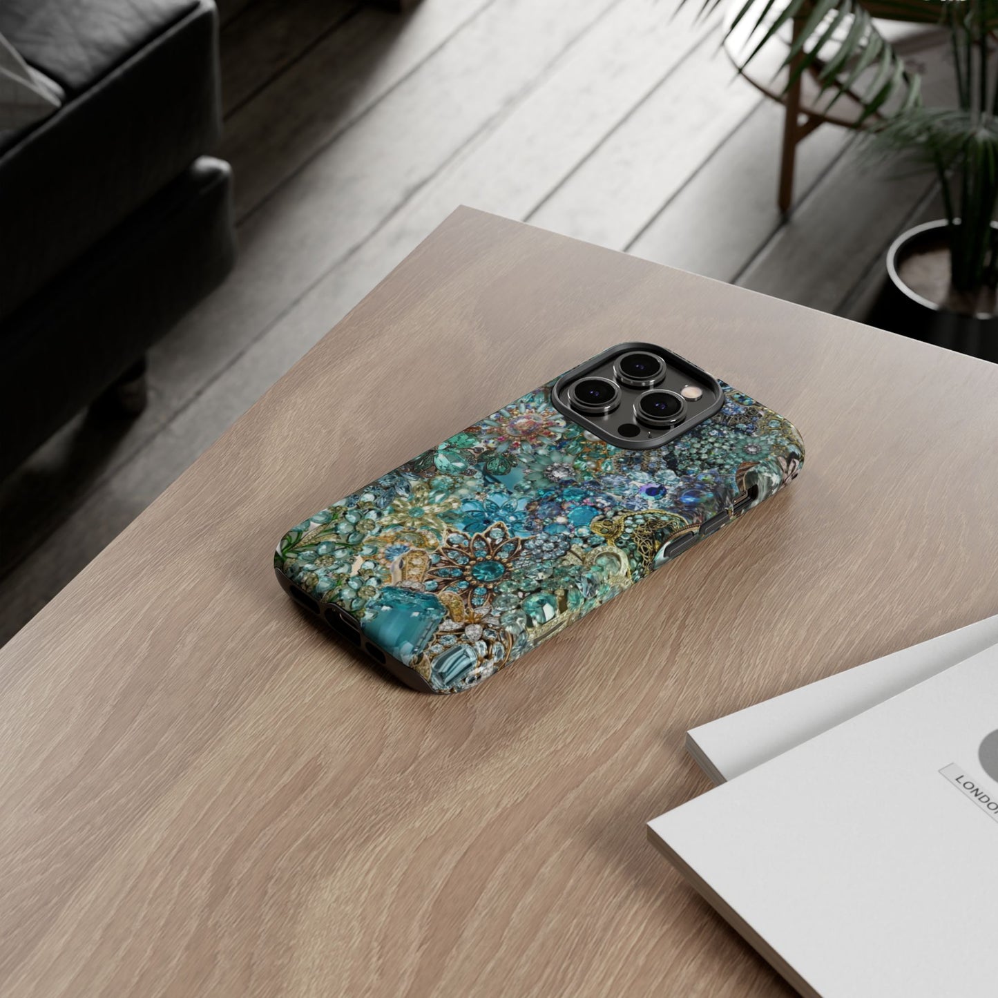 Turquoise Jewel Case