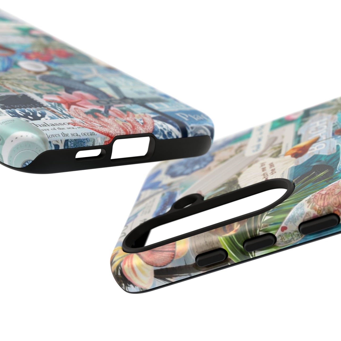 Tropical Beach Collage Tough Case