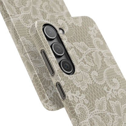 Vintage Beige Lace Case