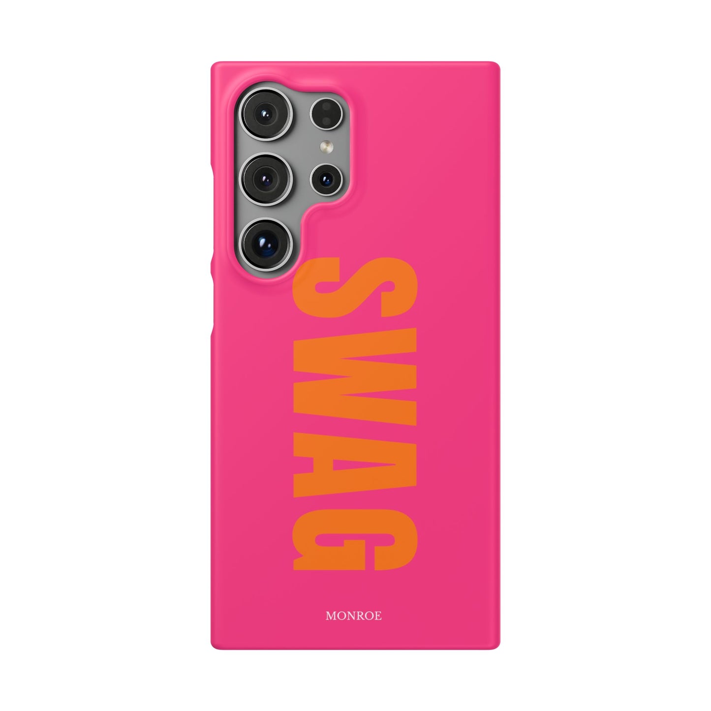 Bold Pink "SWAG" Case