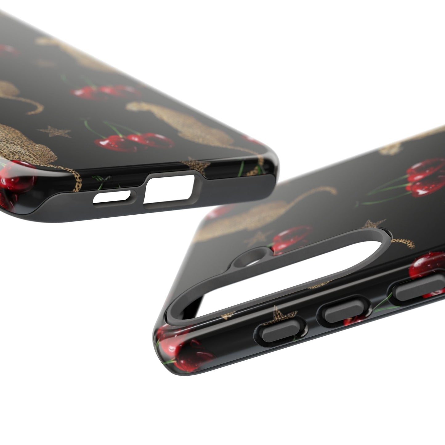 Leopard & Cherry Tough Case
