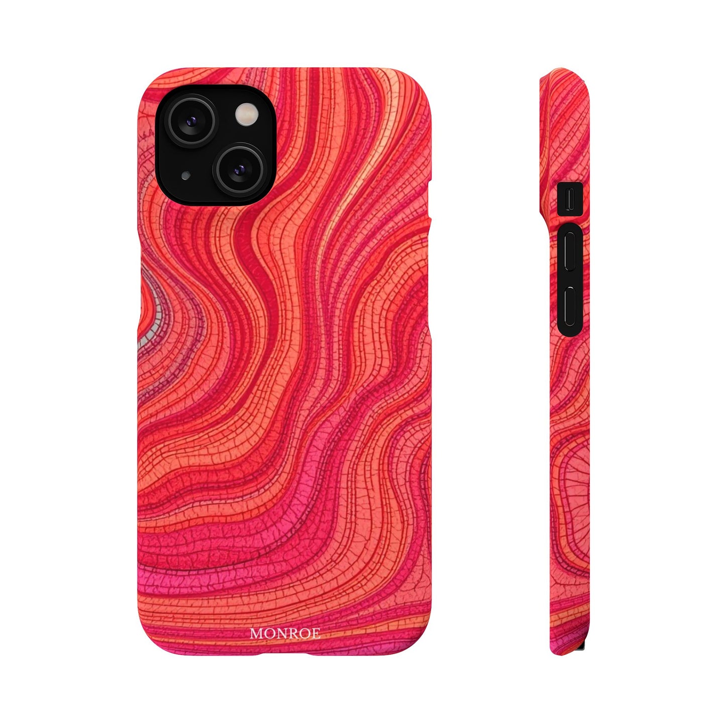 Retro Wavy Red Case