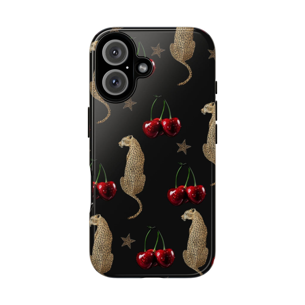 Leopards & Cherries Phone Case
