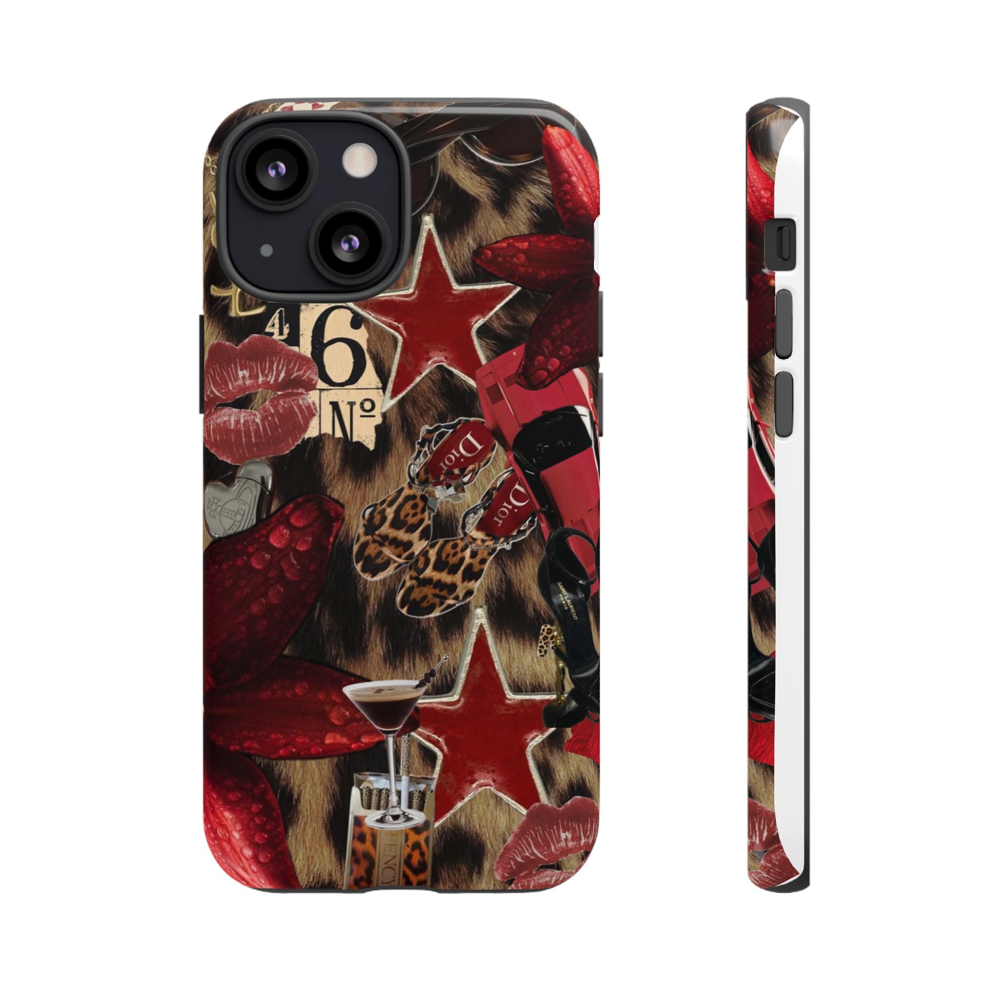 Cheetah Red Phone Case