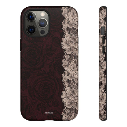 Burgundy Rose Tough Case