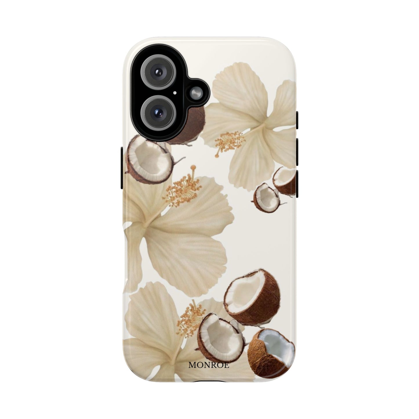 Tropical Coconut Floral Tough Case