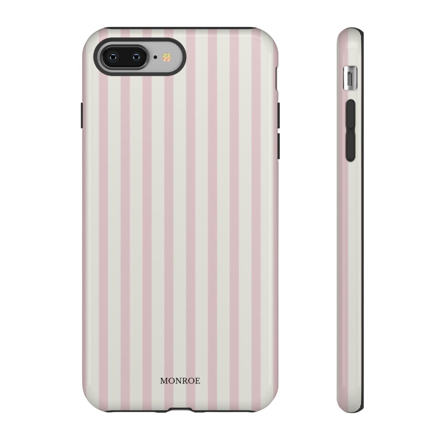 Light Pink Stripe Tough Phone Case