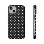 Black Polka Dot Phone Case