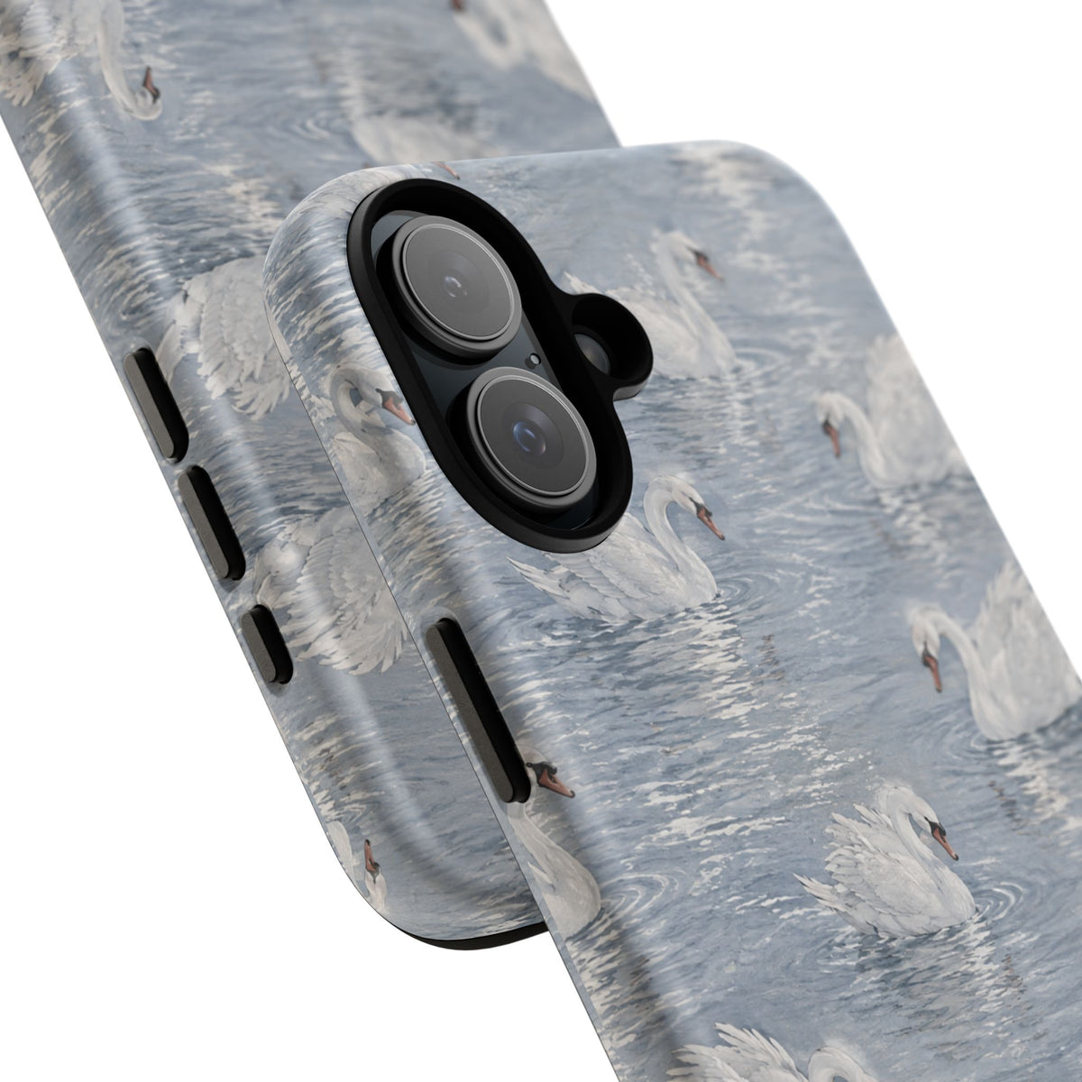 Swan Pattern Tough Case