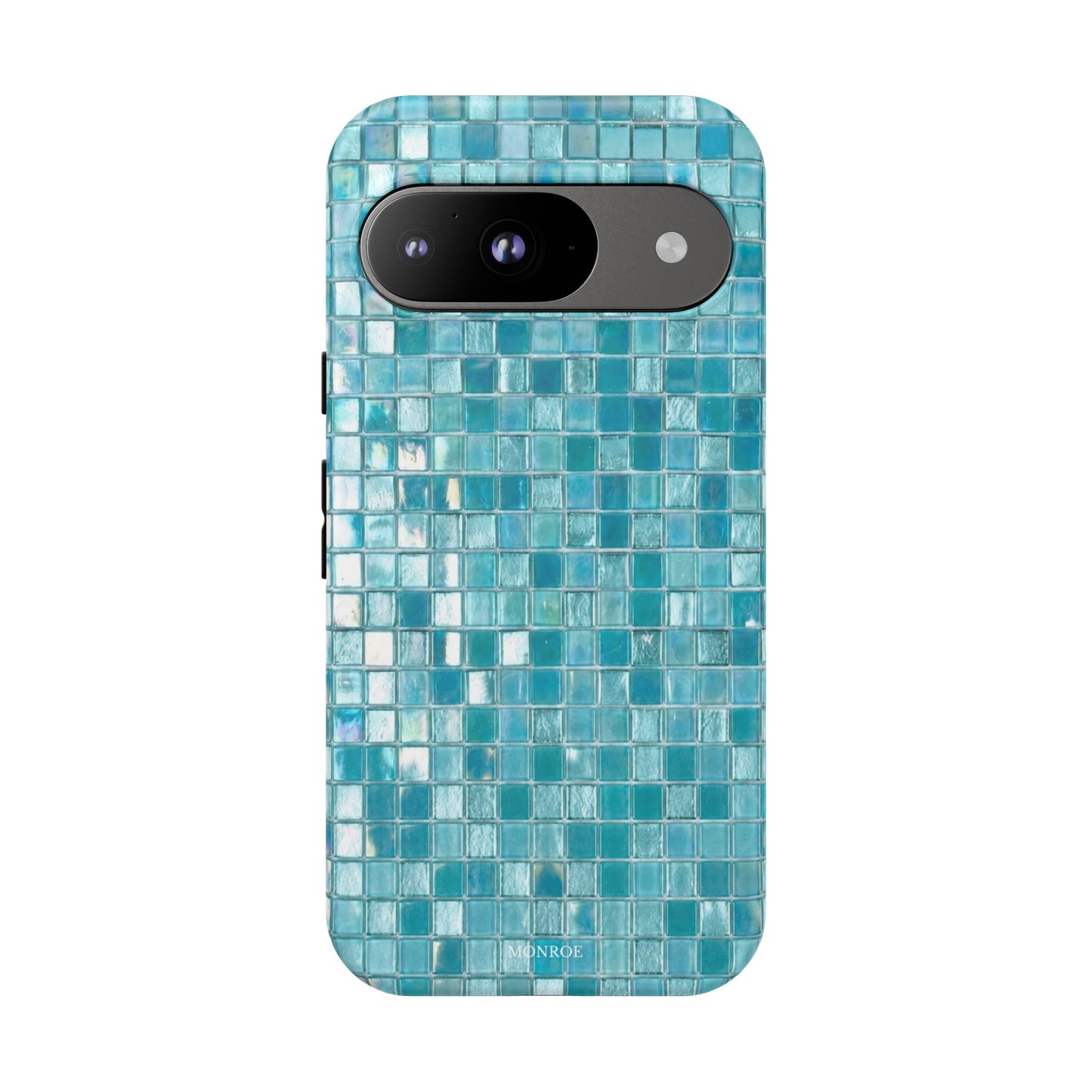 Hot Blue Mosaic Tile Tough Case