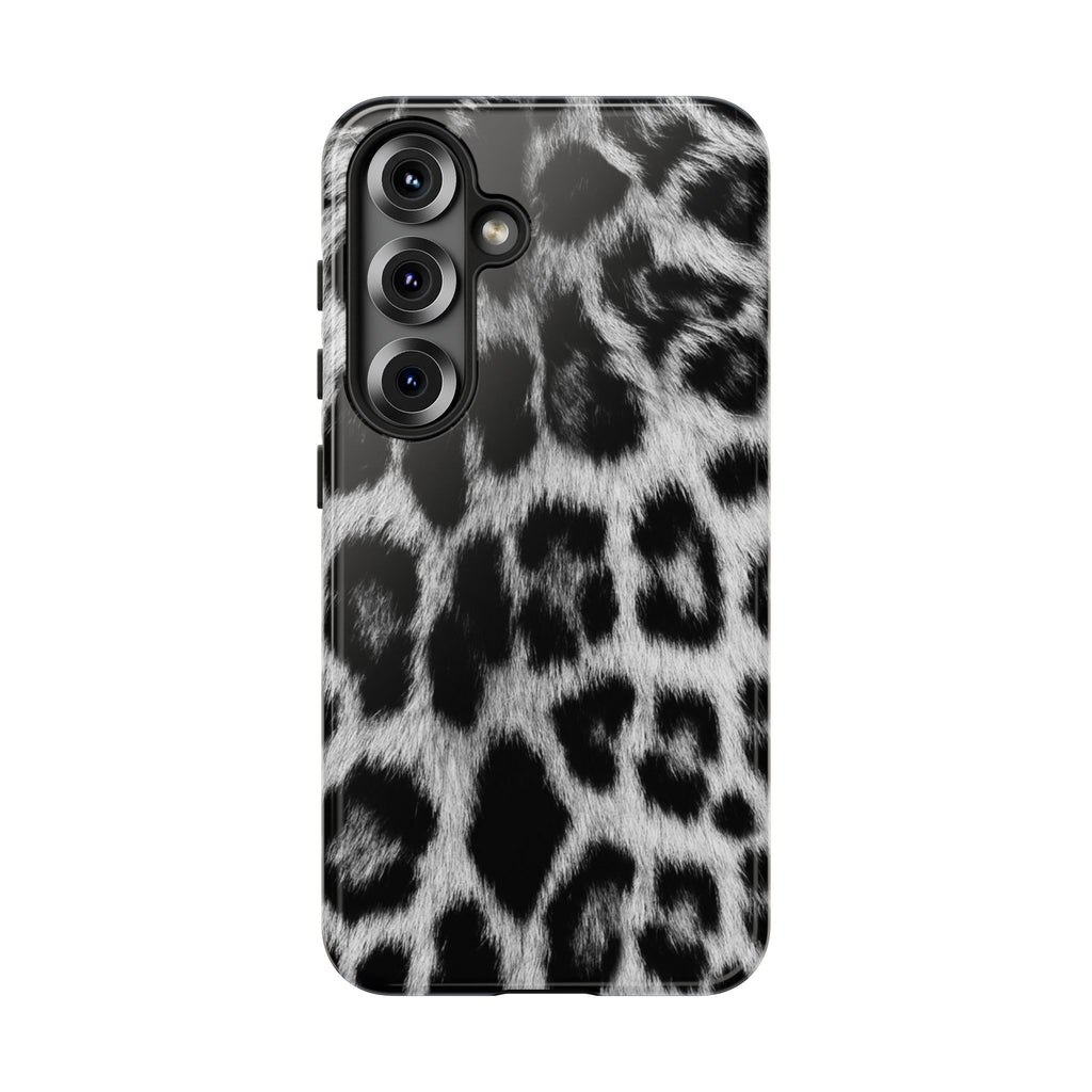 B&W Leopard Phone Case